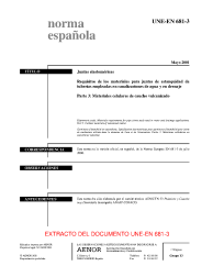 UNE-EN 681-3:2001 (R2020)