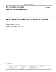 NBN EN 206:2013+A2:2021