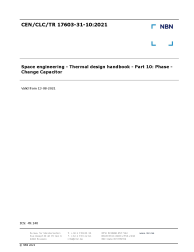 CEN/CLC/TR 17603-31-10:2021