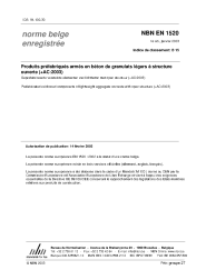 NBN EN 1520:2003