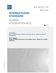 BS EN 60793-1-43:2015