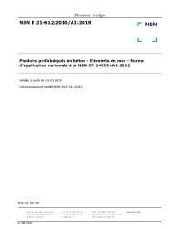 NBN B 21-612:2010/A1:2019