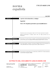 UNE-EN 60335-2-98:2005