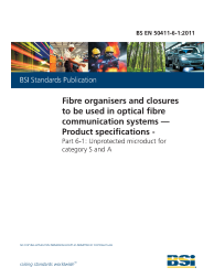 BS EN 50411-6-1:2011