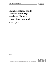 BS ISO/IEC 11694-4:2001