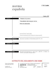 UNE 26486:1999 (R2013)