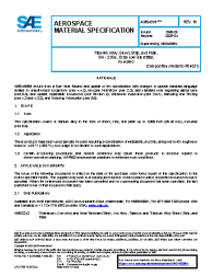 SAE AMS 4909M:2025-04-14