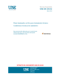 UNE-EN 10132:2022