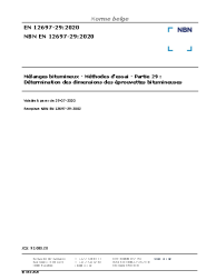 NBN EN 12697-29:2020