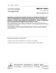 NBN EN 15269-2:2012