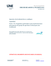 UNE-EN IEC 60335-2-95:2023/A11:2023