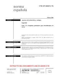 UNE-EN 60335-2-76:2006