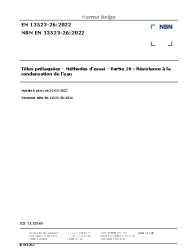 NBN EN 13523-26:2022