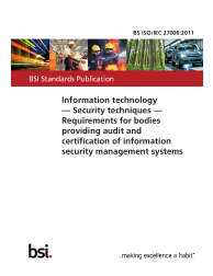 BS ISO/IEC 27006:2011