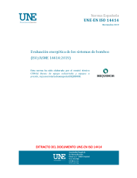 UNE-EN ISO 14414:2019
