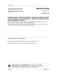 NBN EN 2436-005:2006