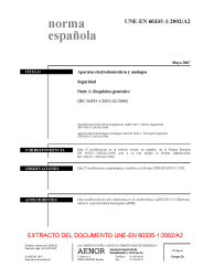 UNE-EN 60335-1:2002/A2:2007