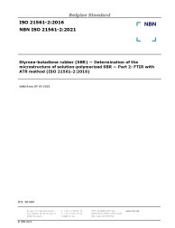 NBN ISO 21561-2:2021