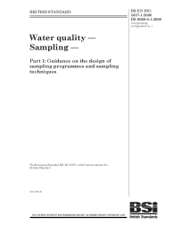 BS EN ISO 5667-1:2006