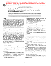 ASTM A409/A409M-95ae1