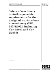 BS EN ISO 14738:2008