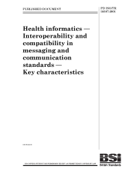 PD ISO/TR 18307:2001