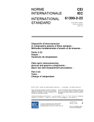 IEC 61300-2-22:2007