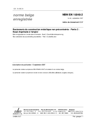 NBN EN 15048-2:2007
