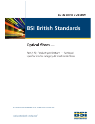 BS EN 60793-2-20:2009