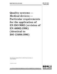 BS EN ISO 13488:2001