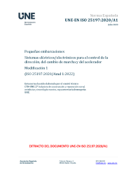 UNE-EN ISO 25197:2020/A1:2023