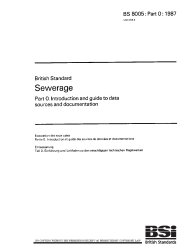 BS 8005-0:1987