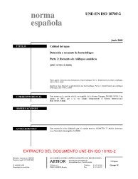 UNE-EN ISO 10705-2:2002 (R2008)