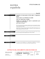 UNE-EN 61300-3-32:2007
