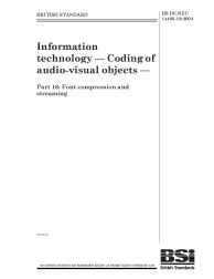 BS ISO/IEC 14496-18:2004