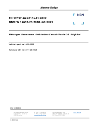 NBN EN 12697-26:2018+A1:2022