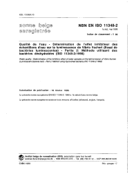 NBN EN ISO 11348-2:1999