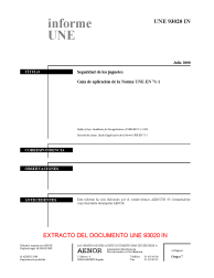 UNE 93020:2000 IN