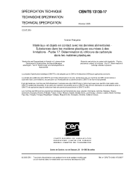 CEN/TS 13130-17:2005