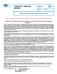 SAE AGS 3811-1:1971-05-10