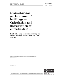 BS EN ISO 15927-4:2005