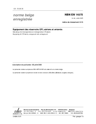 NBN EN 14570:2005