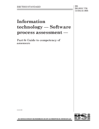 BS ISO/IEC TR 15504-6:1998