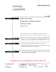 UNE-EN ISO 3735:2000