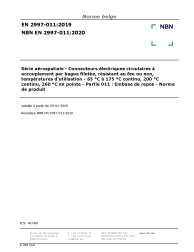 NBN EN 2997-011:2020