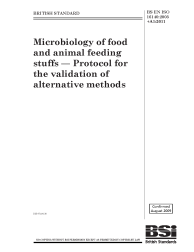 BS EN ISO 16140:2003+A1:2011