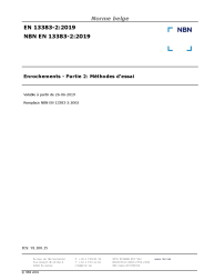 NBN EN 13383-2:2019