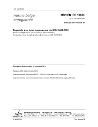 NBN EN ISO 10664:2014