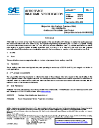 SAE AMS 4483F:2025-04-14
