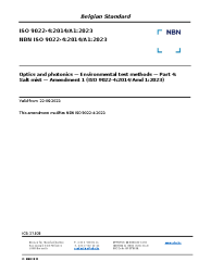 NBN ISO 9022-4:2014/A1:2023